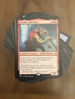 MTG Commander Deck - Krenko, Mob Boss - 100 Cards EDH Goblins - Image 1