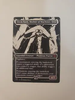 MTG - NM - Elesh Norn, Mother of Machines (Showcase)-Phyrexia: AWBO-#298-Regular - Image 1