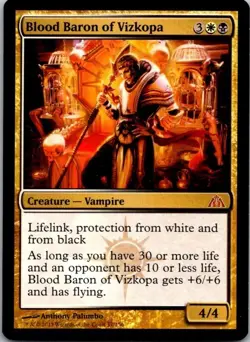 Blood Baron of Vizkopa Dragon's Maze MTG MP - Image 1