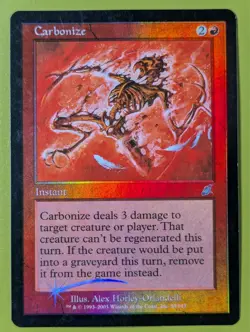 FOIL Carbonize x1 Scourge 1x MTG Magic the Gathering - Image 1