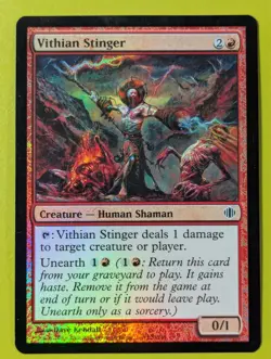 FOIL Vithian Stinger x1 Shards of Alara 1x Magic the Gathering MTG - Image 1