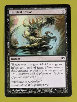 Tainted Strike x1 Scars of Mirrodin 1x Magic the Gathering MTG - Image 1