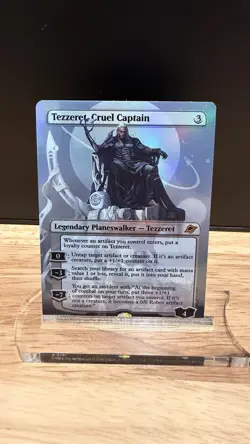 Tezzeret, Cruel Captain (Borderless) Edge of Eternities Foil - Image 1