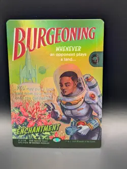 MTG - Burgeoning (Showcase) - FOIL - Enchantment - EOE SPG 126 - Mythic - NM - Image 1