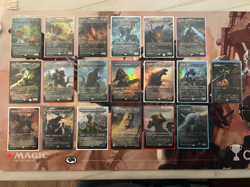MTG Complete Godzilla Series Set - 19/19 Foil - Ikoria - NM - Image 1