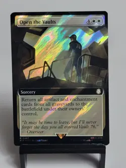 MTG - Universes Beyond: Fallout - Open the Vaults - Extended Art - Surge FOIL - Image 1
