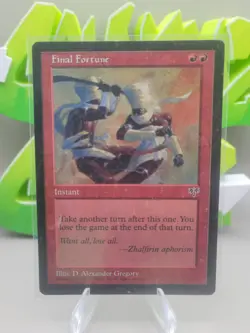 Final Fortune - MP - MTG - Mirage - Image 1