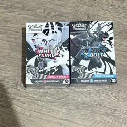 ✨ Pokemon TCG Black Bolt and White Flare Booster Bundles - Brand New Sealed ✨ - Image 1