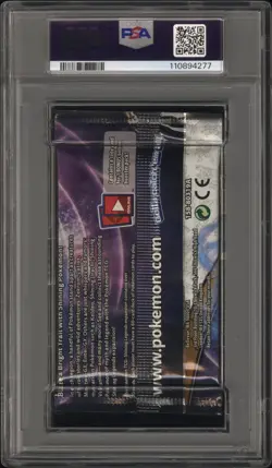 2017 Pokemon S&M Shining Legends Booster Pack Mewtwo Art PSA 10 Gem Mint - Image 2