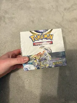 Pokemon Sword & Shield - Brilliant Stars Booster Box - 36 Packs - Sealed Mint 820650819964 - Image 1