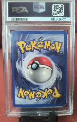 Pokemon TCG Sabrina's Gengar Holo Rare Card 14/132 Gym Heroes PSA 5 EX - Image 3