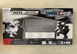 Pokemon Sealed Black Bolt & White Flare Unova Heavy Hitters Premium Collection - Image 2