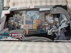 Pokemon TCG Unova Heavy Hitters Premium Collection Black Bolt White Flair - Image 1
