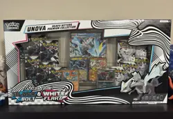 Pokemon Unova Heavy Hitters Premium Collection Box Black Bolt White Flare New - Image 1