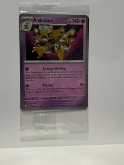 SEALED Alakazam 82/167 Cosmos Holo Knockout Promo Pokemon TCG - Image 1