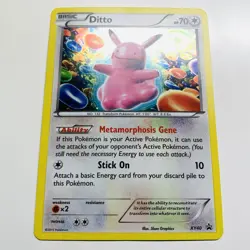 Pokemon TCG XY Black Star Promos Ditto Holo XY40 MINT - Image 2