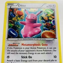 Pokemon TCG XY Black Star Promos Ditto Holo XY40 MINT - Image 3