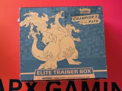Pokemon Champions Path Elite Trainer Box Brand New Sealed Small rip - Image 1