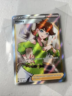 Pokemon - Honey (Full Art) - 192/198 - SWSH06: Chilling Reign - Holo NM - Image 2
