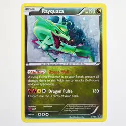 Rayquaza XY64 - Holo XY Black Star Promo Pokemon Near-Mint+ - Image 1