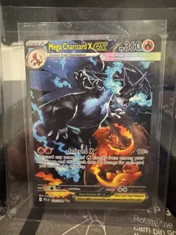 Mega Charizard X EX SIR 125/094 (English) Phantasmal Flames Pokemon TCG - Image 2