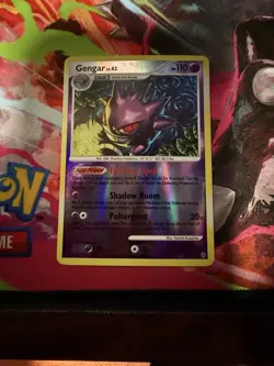 Pokemon TCG - Gengar 18/100 Stormfront Reverse Holo Rare Card - Image 1