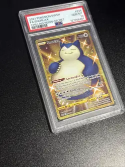 Pokemon PSA 10 Snorlax 224/198 Chilling Reign Gold Secret Rare - Image 2
