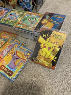 165 Pokemon Baby Elf/Eif Cards Lot - Includes GR, SR, QR, SSR & More - Charizard - Image 1