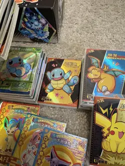 165 Pokemon Baby Elf/Eif Cards Lot - Includes GR, SR, QR, SSR & More - Charizard - Image 4