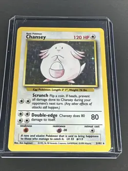 Pokemon German Chaney #3/102 Base Set Starlight Holo-Cool Card - Image 1