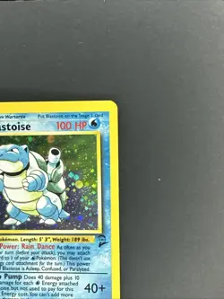 Pokemon Blastoise Holo Card 2nd Edition Base Set 2/130 - Image 5