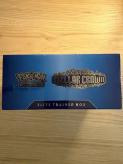 Pokemon TCG Stellar Crown Elite Trainer Box (ETB) Factory Sealed! - Image 2
