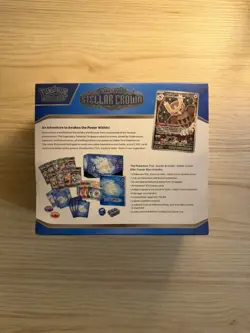 Pokemon TCG Stellar Crown Elite Trainer Box (ETB) Factory Sealed! - Image 3