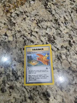 Pokemon TGG Lucky Stadium WoTC Promo 41/53 RAW Card LP - Image 1