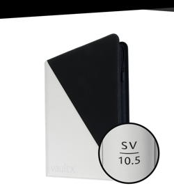 Vault X SV10.5 Black White 16 Pocket Exo-Tec Zip Binder Unlimited 1088 POKEMON - Image 1