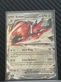 Pokemon Temporal Forces 111/162 Scizor ex - Image 1