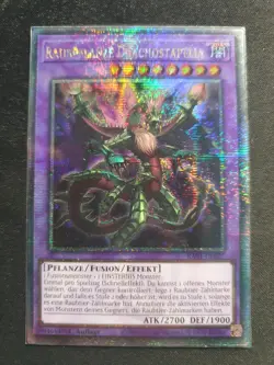 Yu-Gi-Oh! RA01-DE027 Raubpflanze Drachostapelia QCSR NM 1st - Image 1