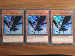 3x Yu-Gi-Oh! BLCR-DE077 D.D. Krahe Ultra Rare NM 1st Ed - Image 1