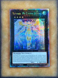 Yugioh Number 39: Utopia Double MP24-EN031 Quarter Century Rare 1st Ed NM - Image 1