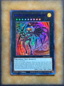 Yugioh Number C40: Gimmick Puppet of Dark Strings LDS3-EN065 Ultra 1st BLUE NM - Image 1