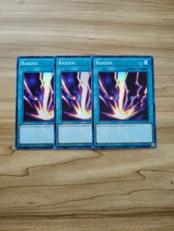 Yu-Gi-Oh! - Raigeki 3X - Full Playset - Super Rare / Holo - Image 1