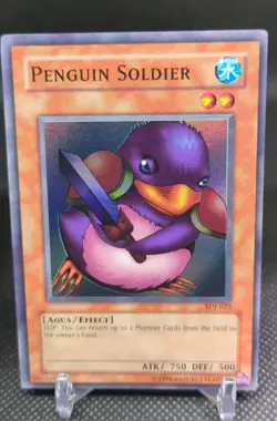 Yugioh! Penguin Solider SDJ-022 x2 Super Rare Unlimited LP - Image 3