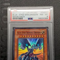Yu-Gi-Oh! 2004 Promo Blue-Eyes Shining Dragon - PSA 8 NM-MT - MOV-EN001 - Image 3