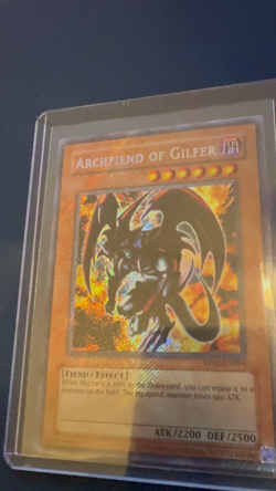 Archfiend of Gilfer RP02-EN094 Retro Pack 2 Secret Rare Near Mint - Image 2