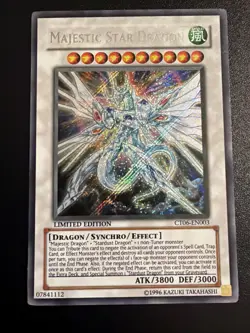 1x Majestic Star Dragon - Secret Rare - CT06-EN003 - Limited Edition - LP - Image 1