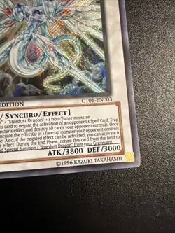 1x Majestic Star Dragon - Secret Rare - CT06-EN003 - Limited Edition - LP - Image 4