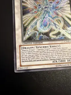 1x Majestic Star Dragon - Secret Rare - CT06-EN003 - Limited Edition - LP - Image 5