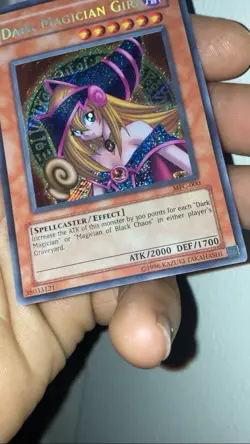 MISPRINT Dark Magician Girl MFC-000 Secret RARE Unlimited HOLO BLEED - Image 4