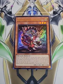 Dracotail Mululu JUSH-EN005 Yu-Gi-Oh TCG Card Justice Hunters - Image 1