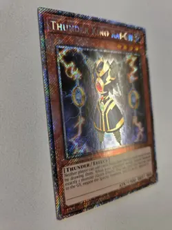 Thunder King Rai-Oh RA03-EN206 Platinum Secret Rare Yugioh 1st Edition Mint PSR - Image 2